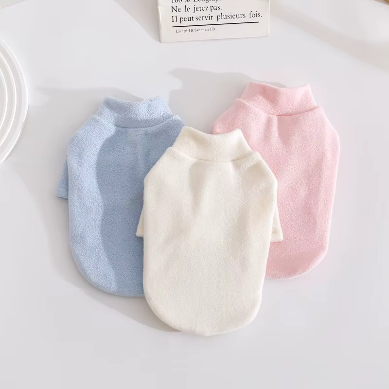 Sudadera cálida de cuello alto para gatos