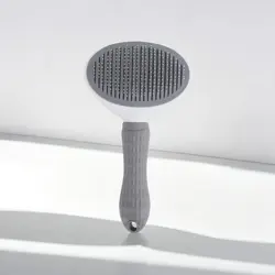 Peine para gatos y perros con eliminación automática del pelo