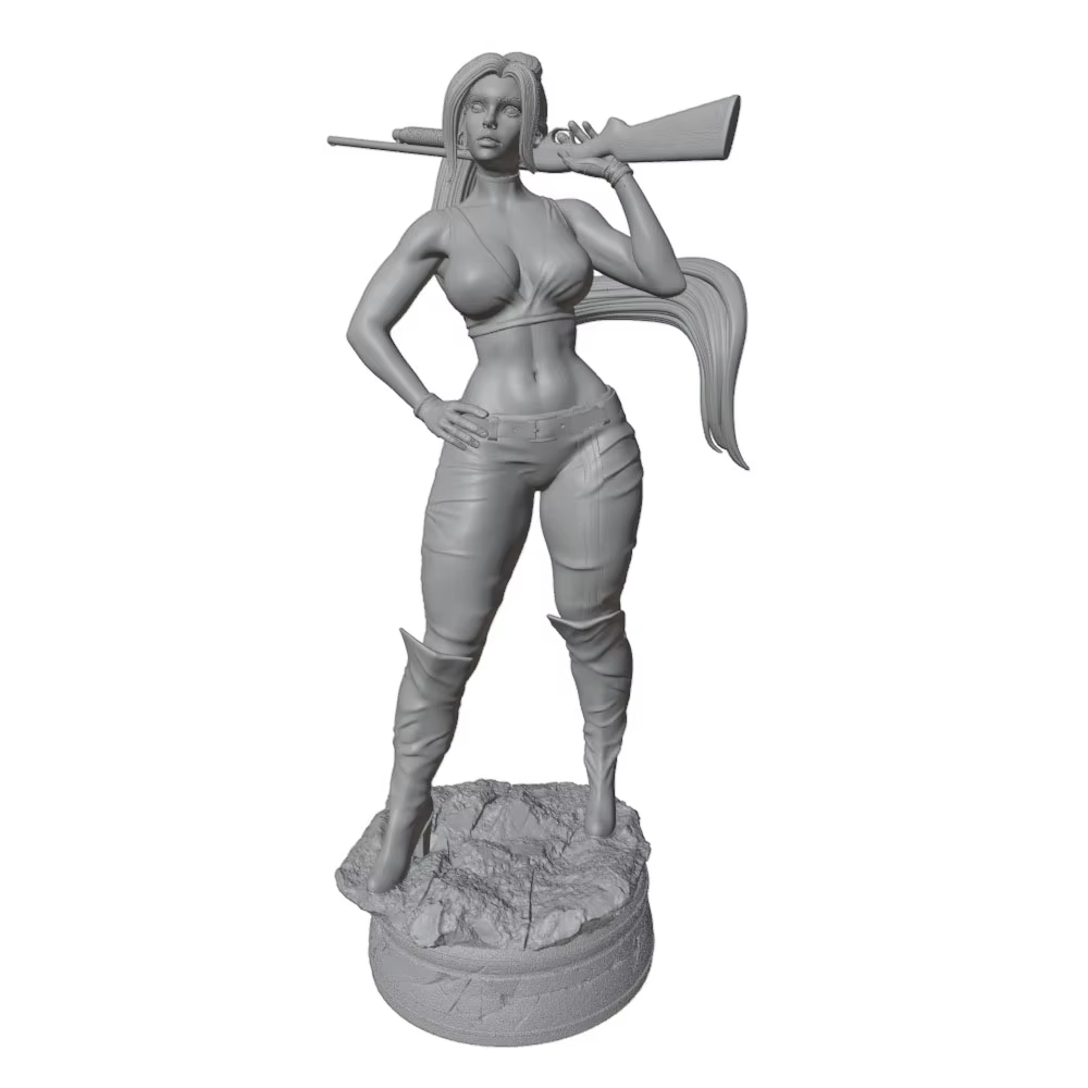 Figura de modelo impresa en 3D DIY sin pintar, sin montar - imagen 2