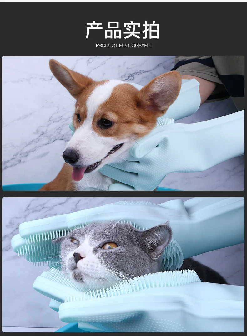 Accesorios para mascotas en baño
