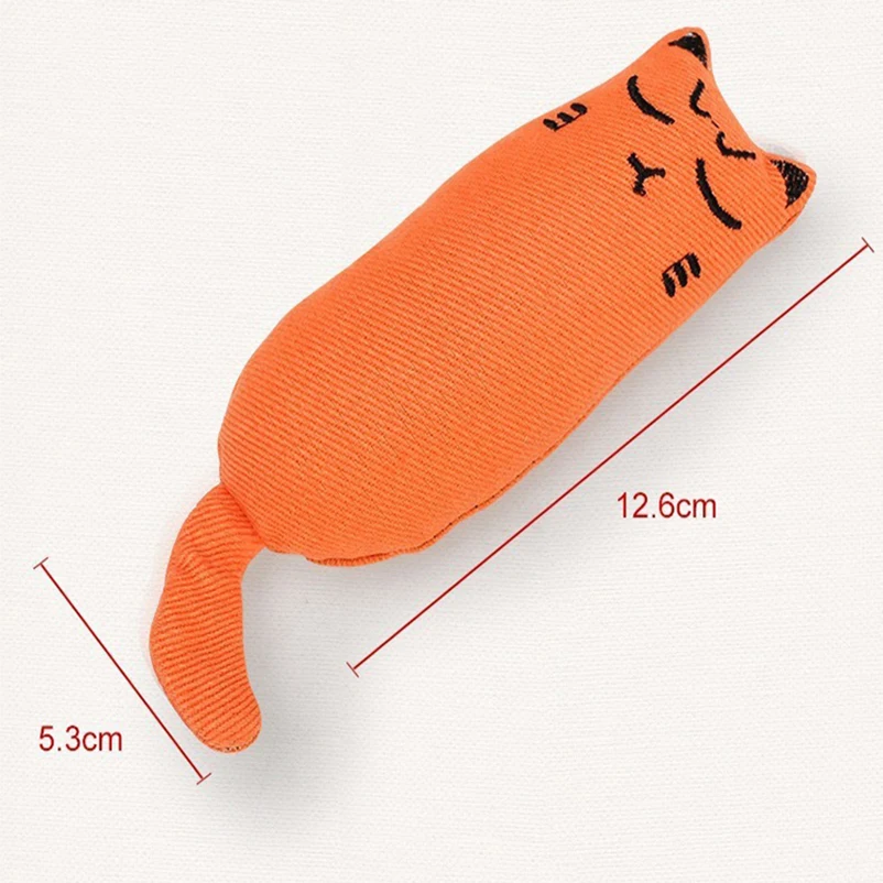Juguete interactivo de peluche para gatos con catnip y sonido - imagen 5