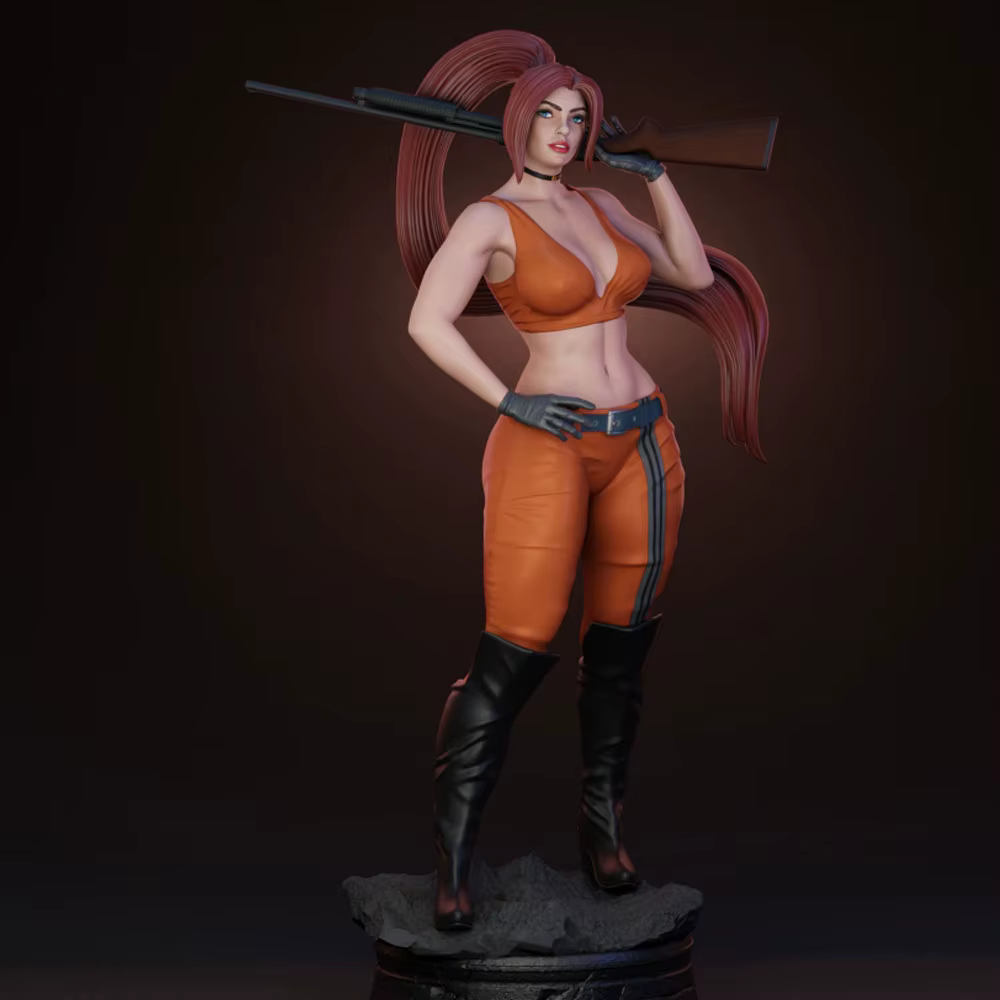 Figura de modelo impresa en 3D DIY sin pintar, sin montar