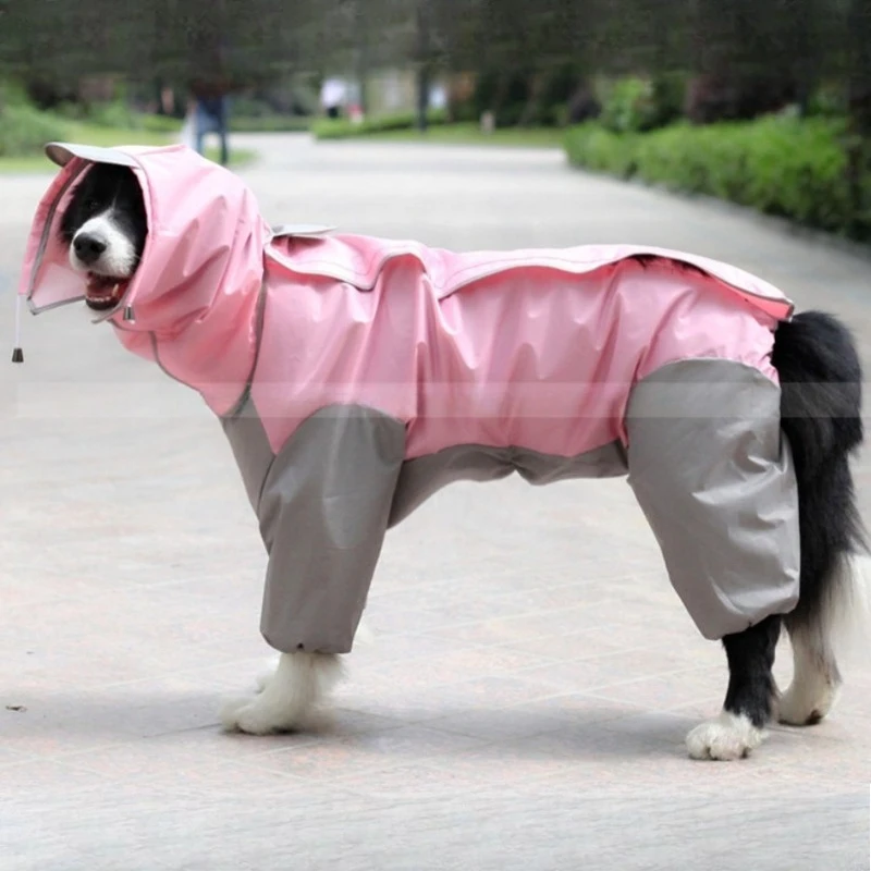 Chubasquero Impermeable para Perros con Capucha – Cuerpo Completo - imagen 4