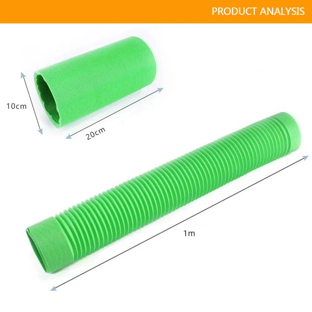 Túnel pliable para erizo y rata
