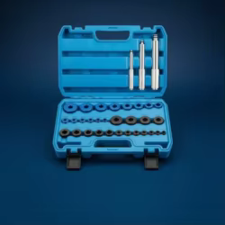 Kit Prensa Rodamientos Métrica e Imperial – Herramientas Profesional 33 Piezas