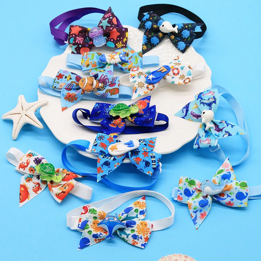 Lazos ajustables de verano para perros – diseño de animales - imagen 2