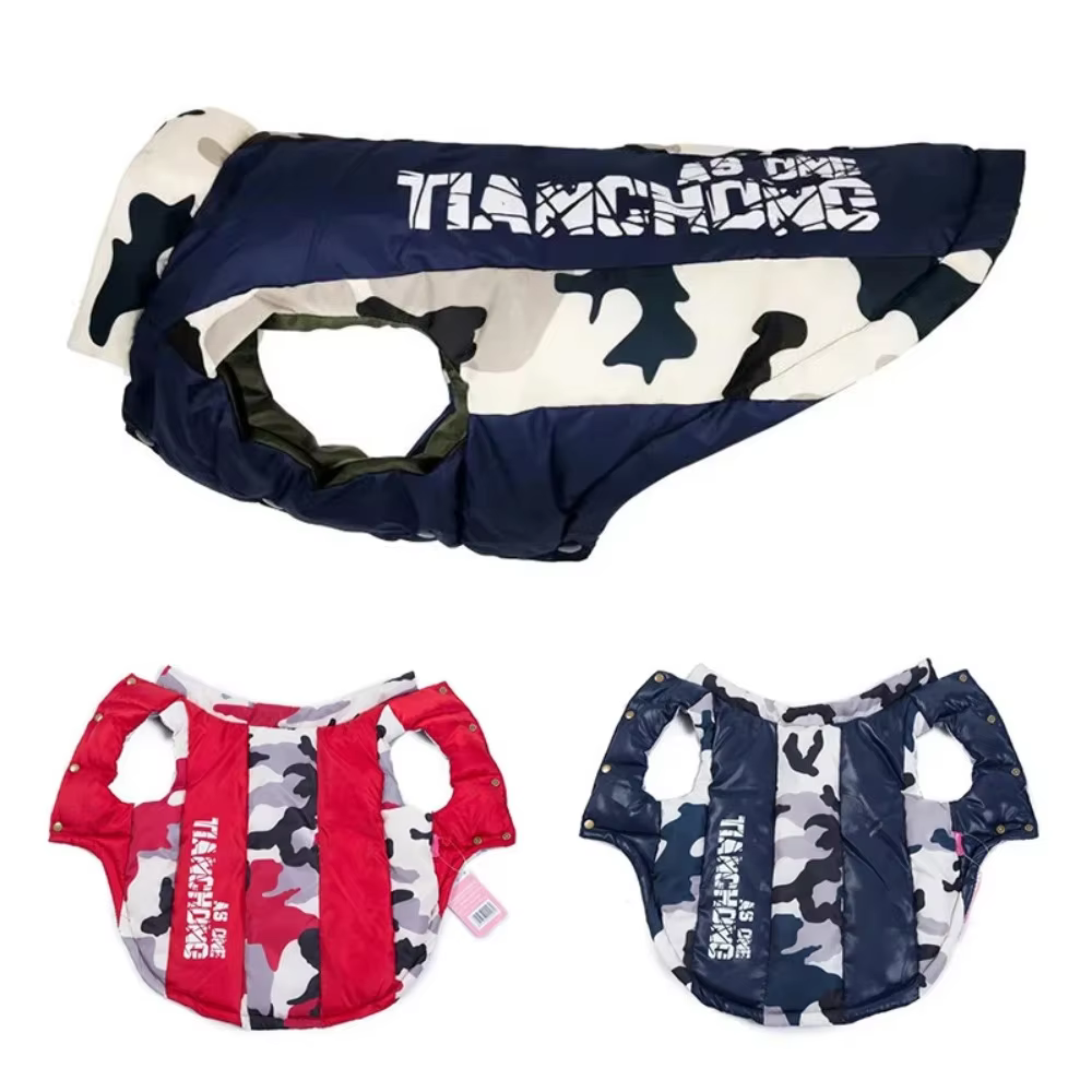 Abrigo de camuflaje impermeable para perros medianos y grandes - imagen 5
