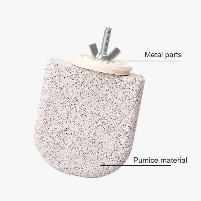 Juguete piedra pómez para jaula de loro pequeño – Plataforma descanso y pulido garras
