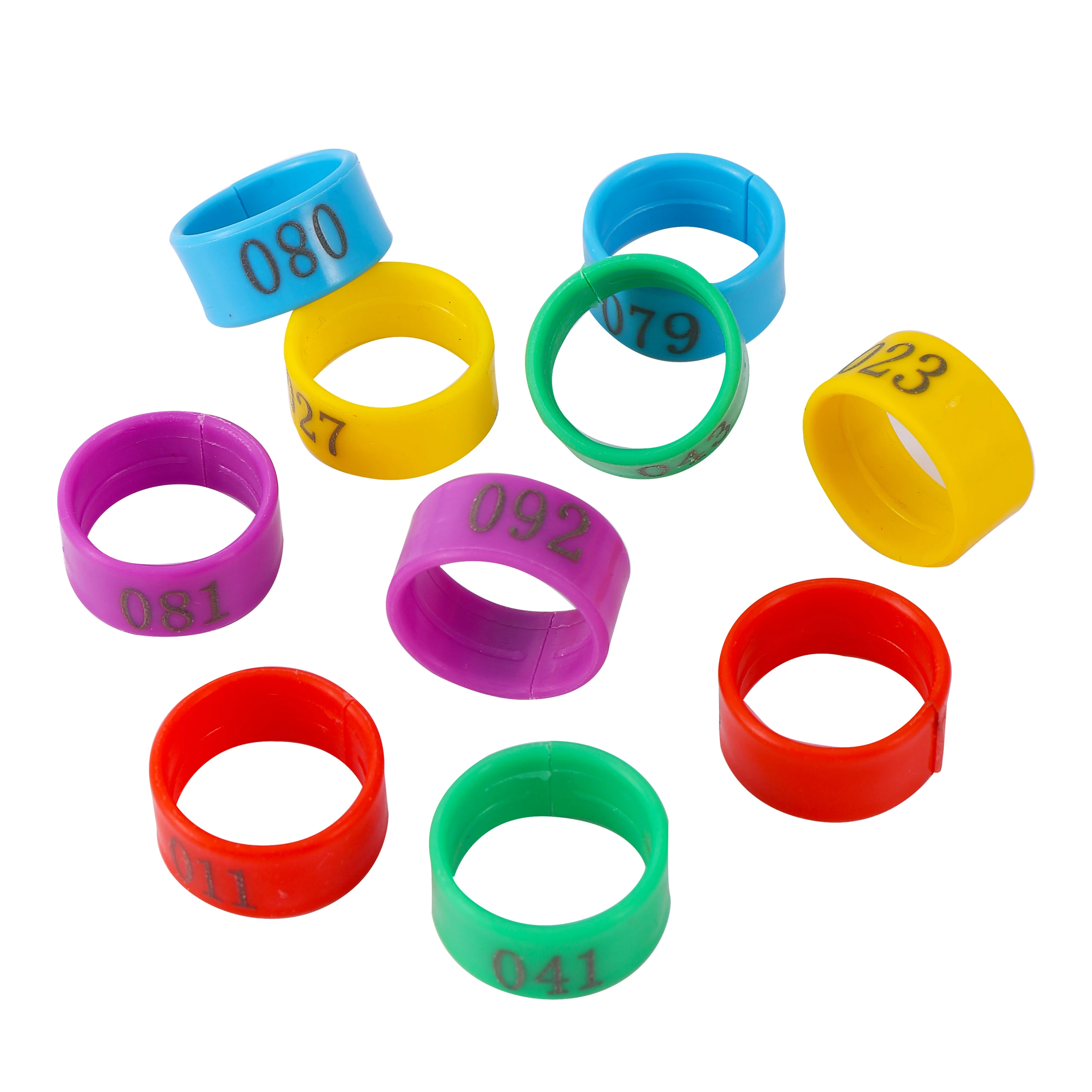 Anillos para patas de aves - morado