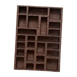 Set 6 Mini Estanterías Modular para Adornos y Joyas – Exhibición Organizador