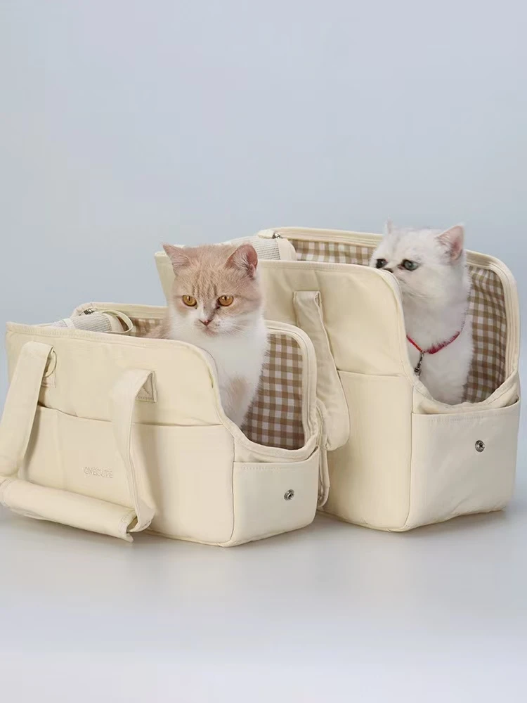 Bolso de transporte portátil transpirable para perros y gatos - imagen 3
