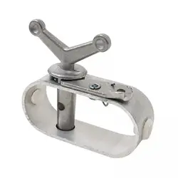 Tensor de acero ajustable para correa de jardín – Ideal para gatos y perros