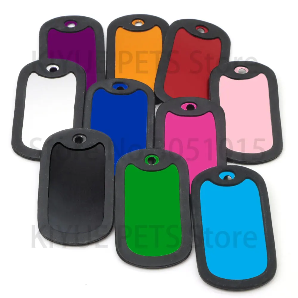 Placas de identificación para grabar