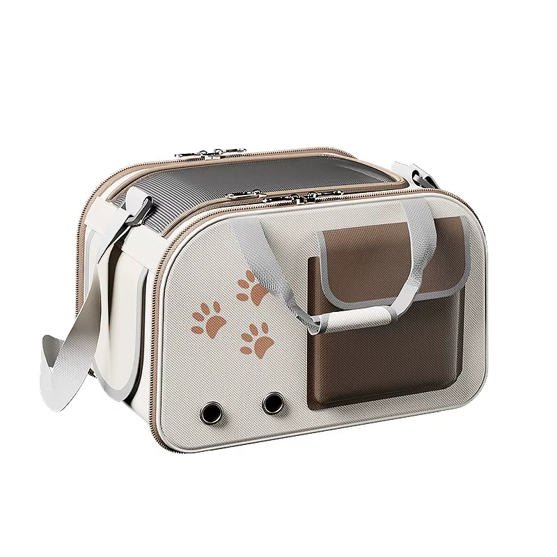 Mochila transportadora tipo cápsula antiestrés para gatos y perros - imagen 2