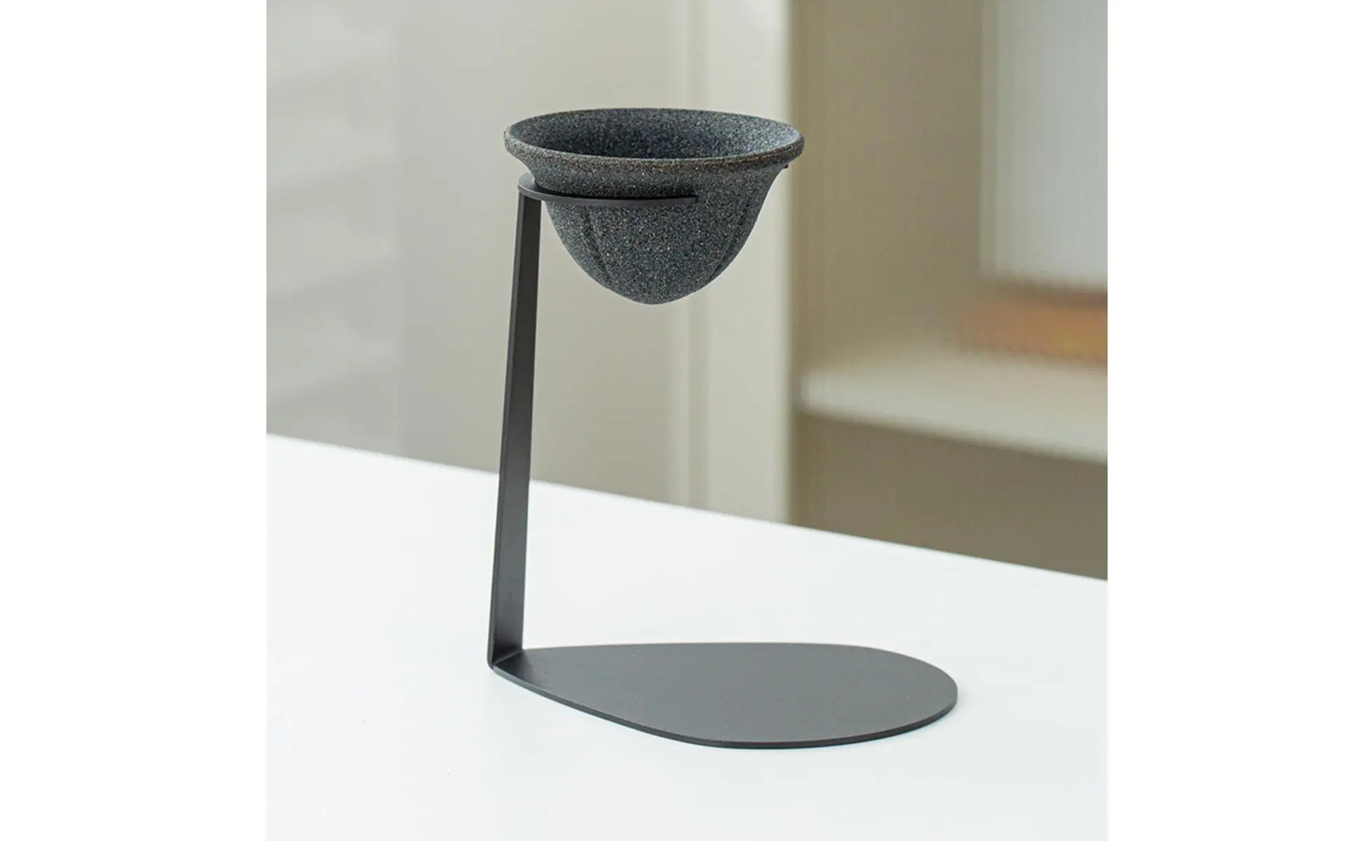 Set de colador de té con soporte