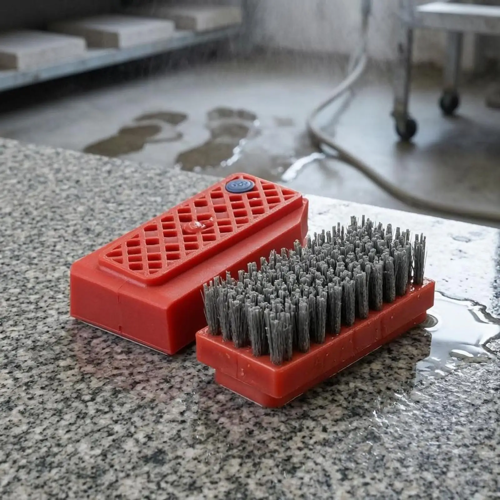 Cepillo de Acabado Antiguado con Cerdas Densas – Carburo de Silicio