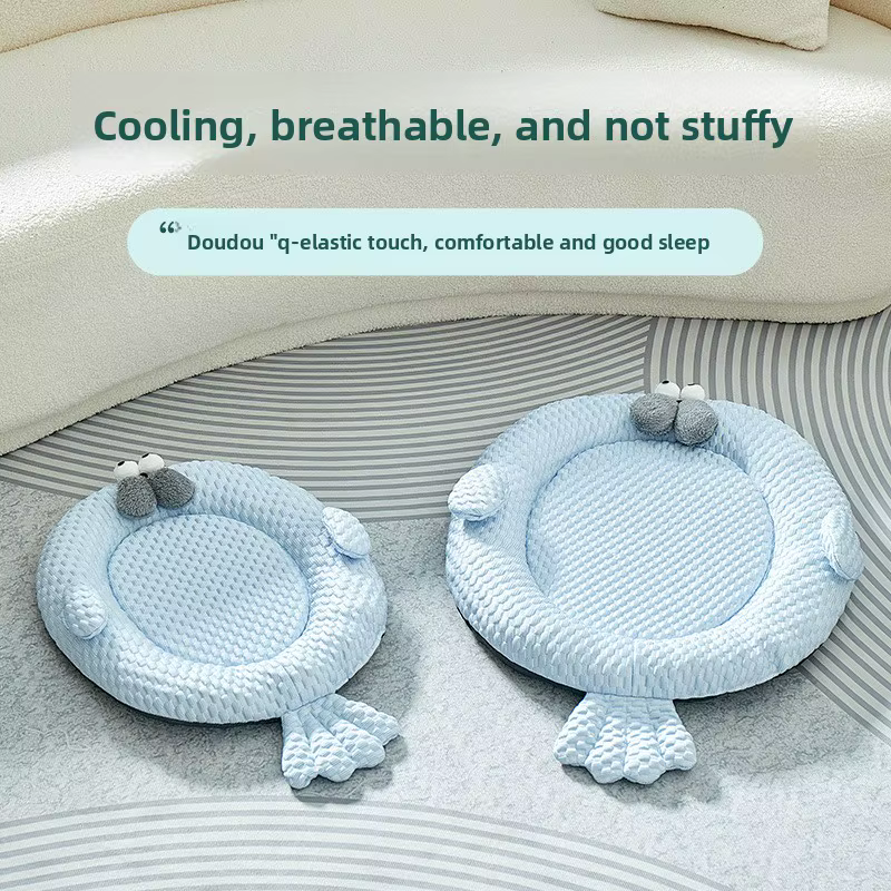 Cama fresca transpirable con almohadilla de hielo para gatos y perros - imagen 5