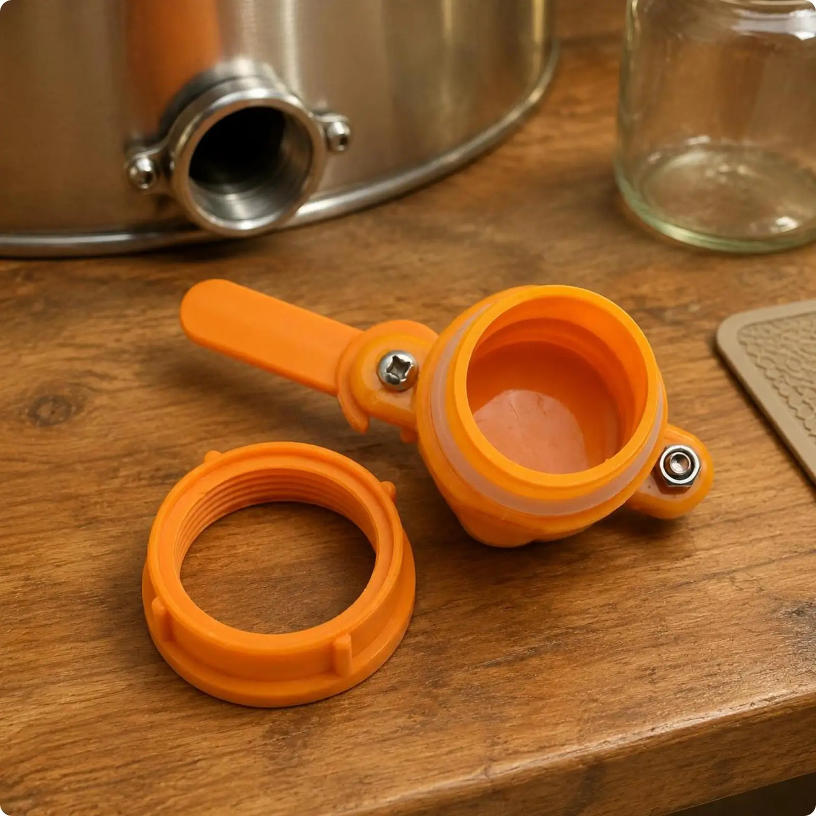 Extractor de miel con válvula y mango – Recolección fácil - imagen 5