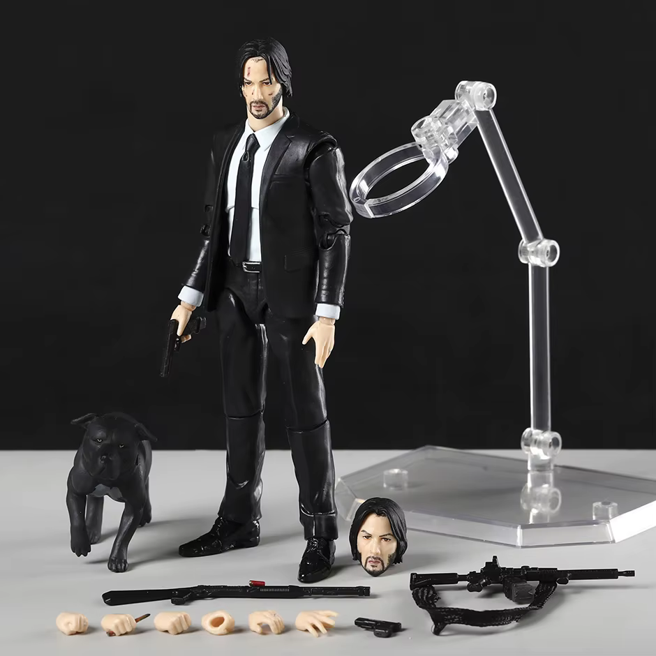 Figura articulada John Wick Mafex 085 – Coleccionismo premium - imagen 4