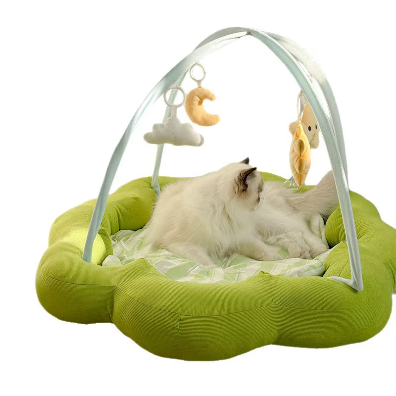 Cama sofá redonda lavable para perros – Uso en todas las estaciones - imagen 2