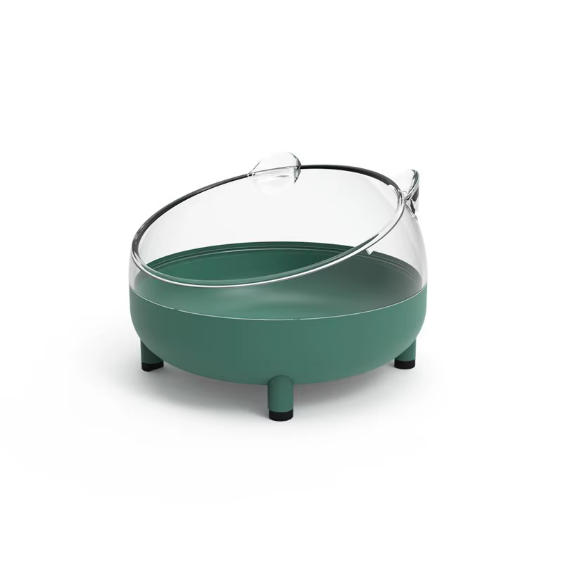 Caja de arena antisalpicaduras para hámster, chinchillas y gerbillas
