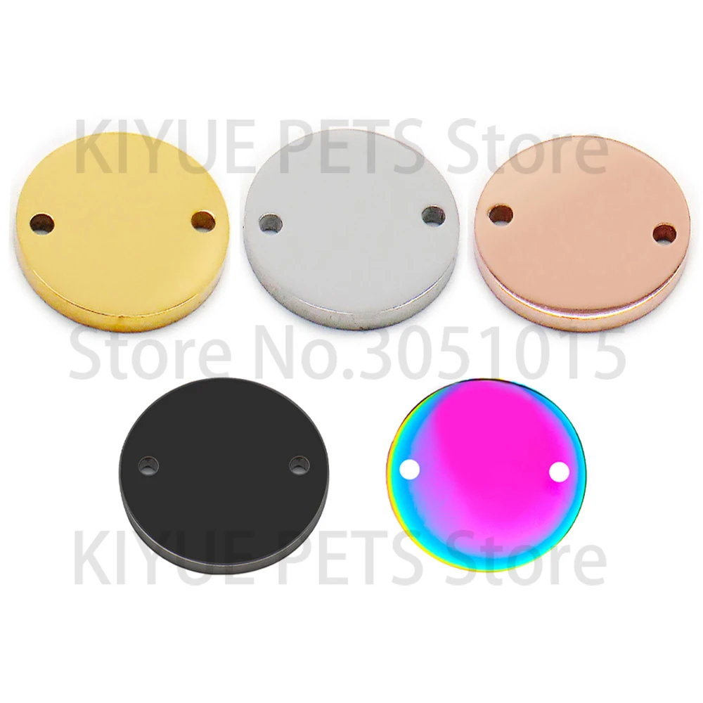 Placas de identificación para perros y gatos, lote al por mayor