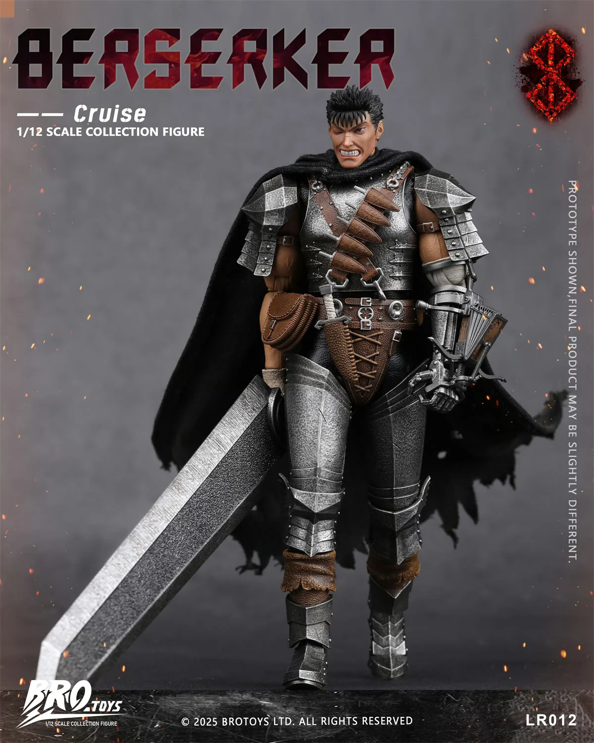 Figura Guts Berserker en escencia de exhibición
