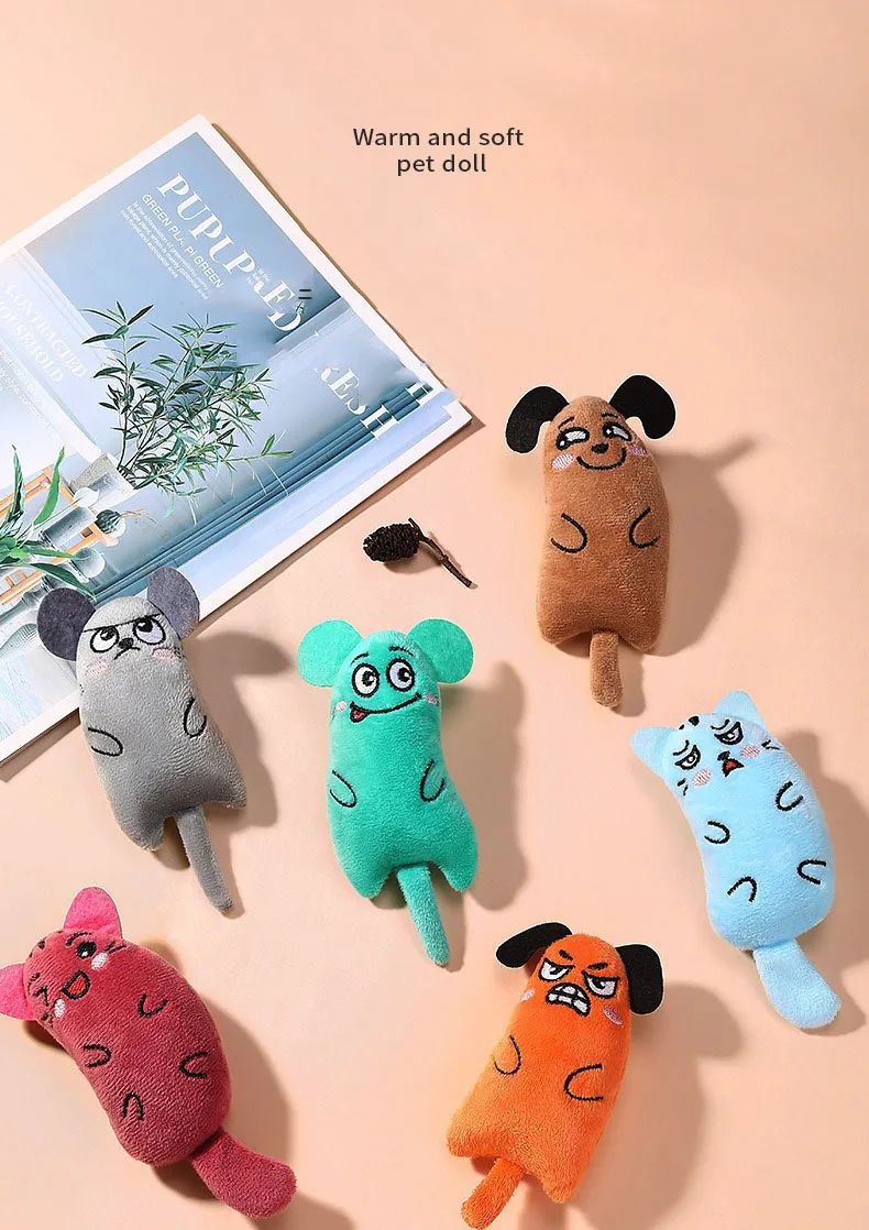 Juguete ratón peluche gatos - imagen 1