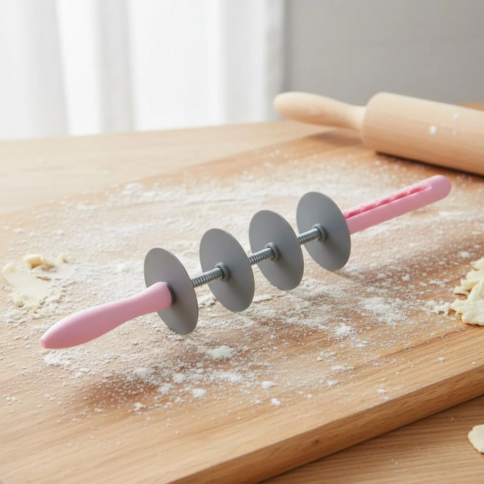 Cortador de croissants ajustable y uniforme, herramienta de pastelería - imagen 2