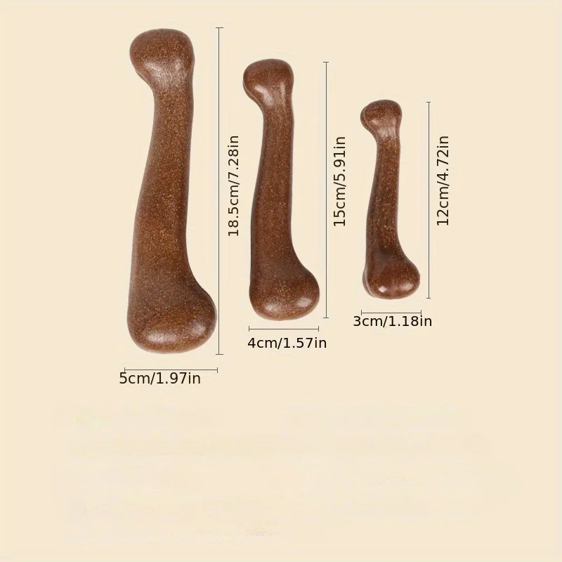 Hueso masticable dental para perros – Juguete limpieza bucal - imagen 4