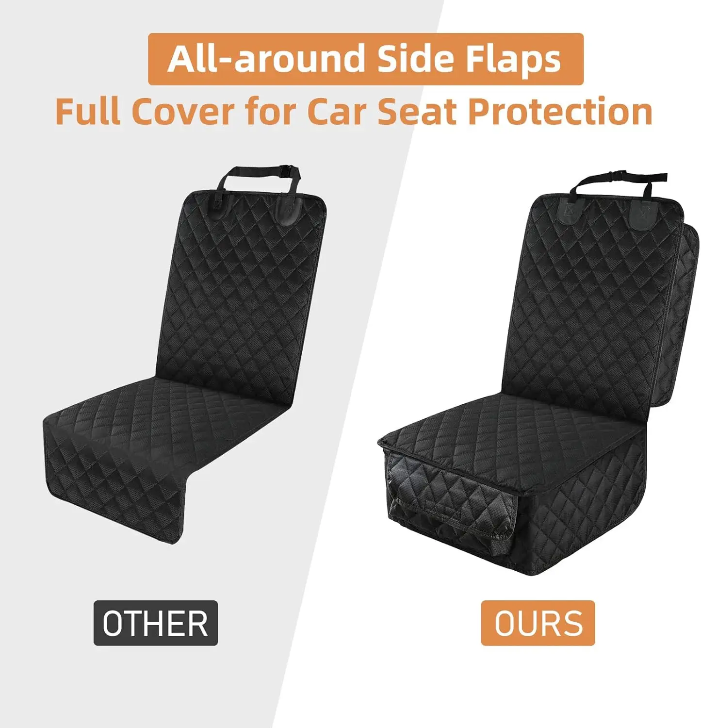 Funda impermeable para asiento delantero de coche para perros