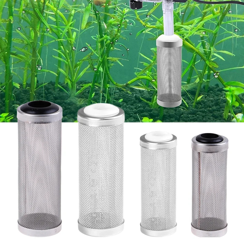 Filtro de malla para entrada de acuario con protector inoxidable - imagen 5