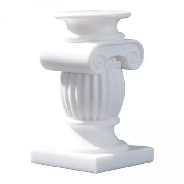 Portavelas Columna Romana Decorativo – Candelabro Elegante para Hogar