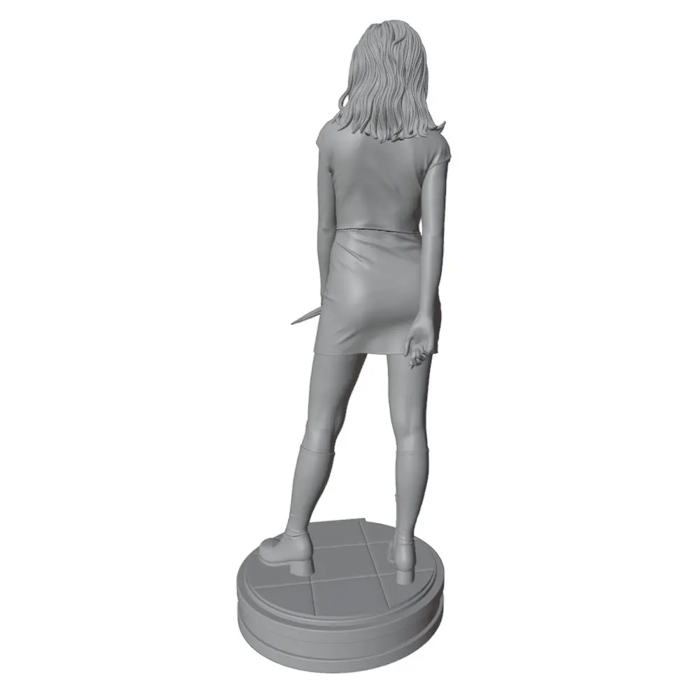 Kit Miniatura Resina 1/24 – Figura GK DIY sin Pintar ni Ensamblar