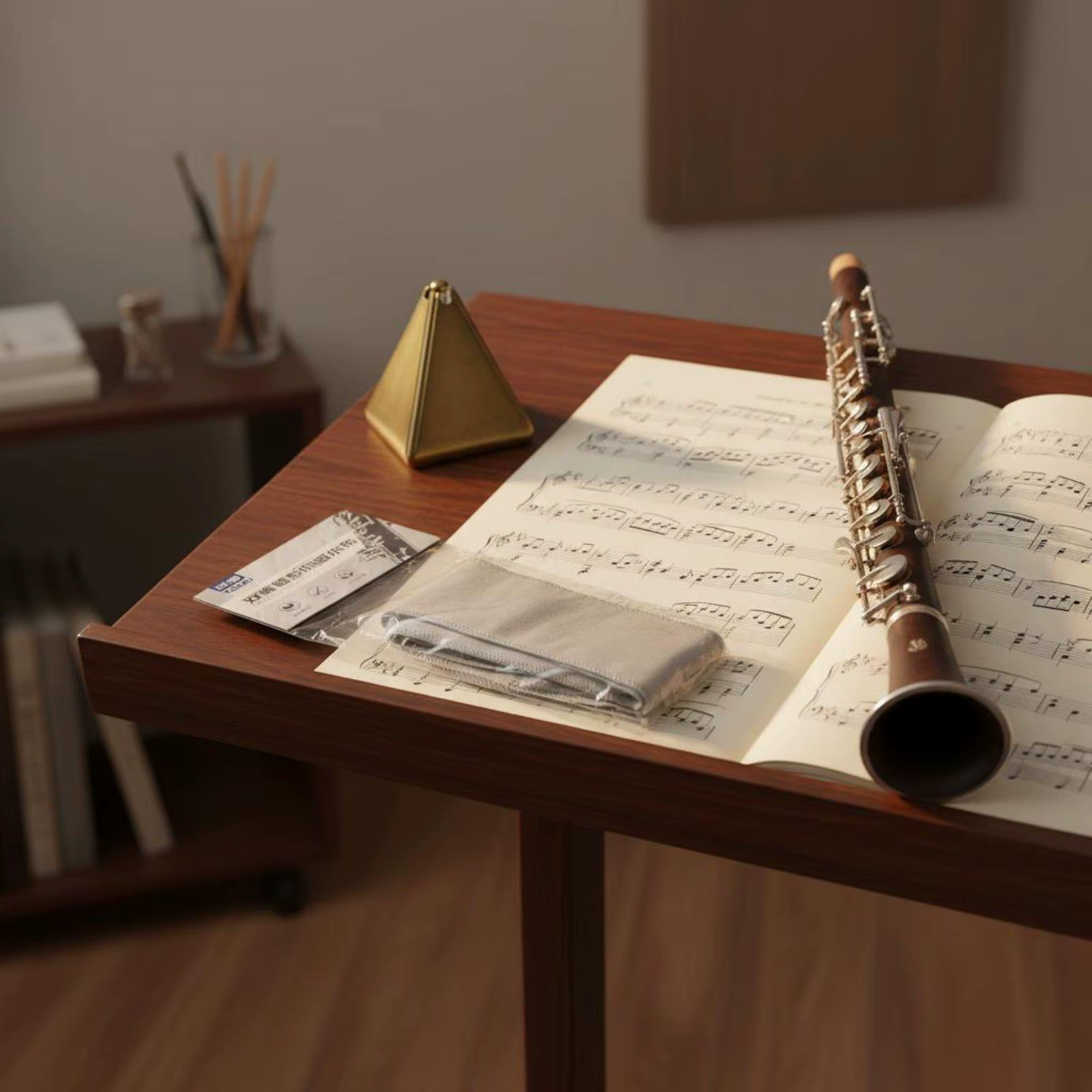 Paño absorbente de franela para oboe – Limpieza reutilizable - imagen 5