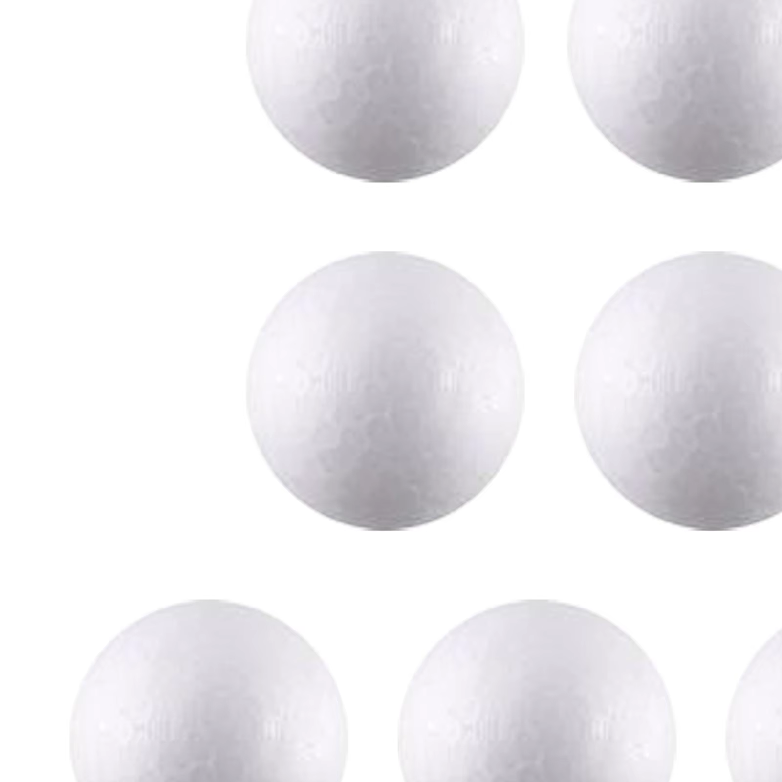 Esferas de Poliestireno para Manualidades – Bolas Blancas Lisas - imagen 5