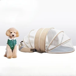Mochila transportín expandible para gatos y perros pequeños
