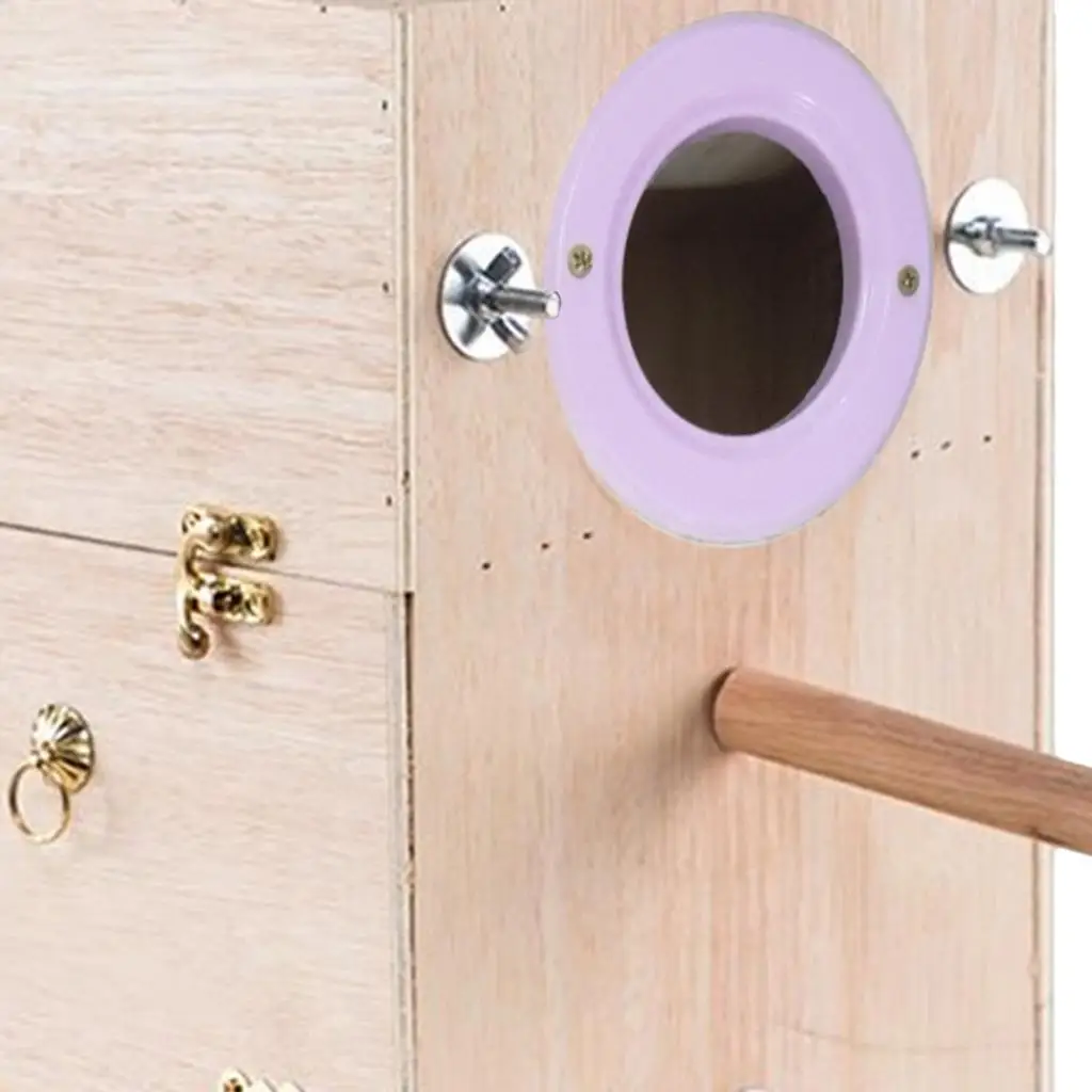 Caja de cría de madera Serenable instalada