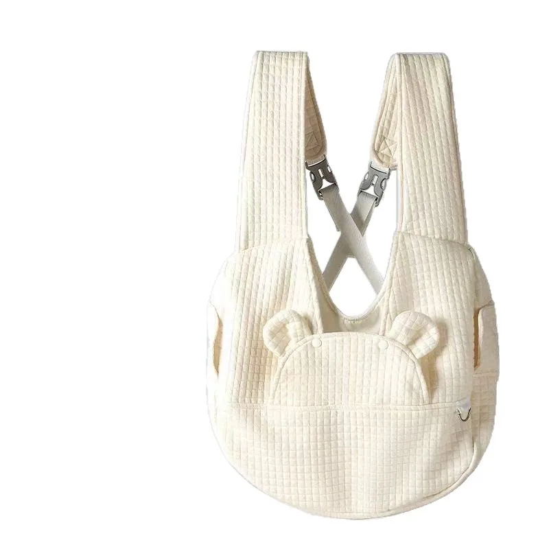 Bolso bandolera suave y transpirable para gatos y perros pequeños