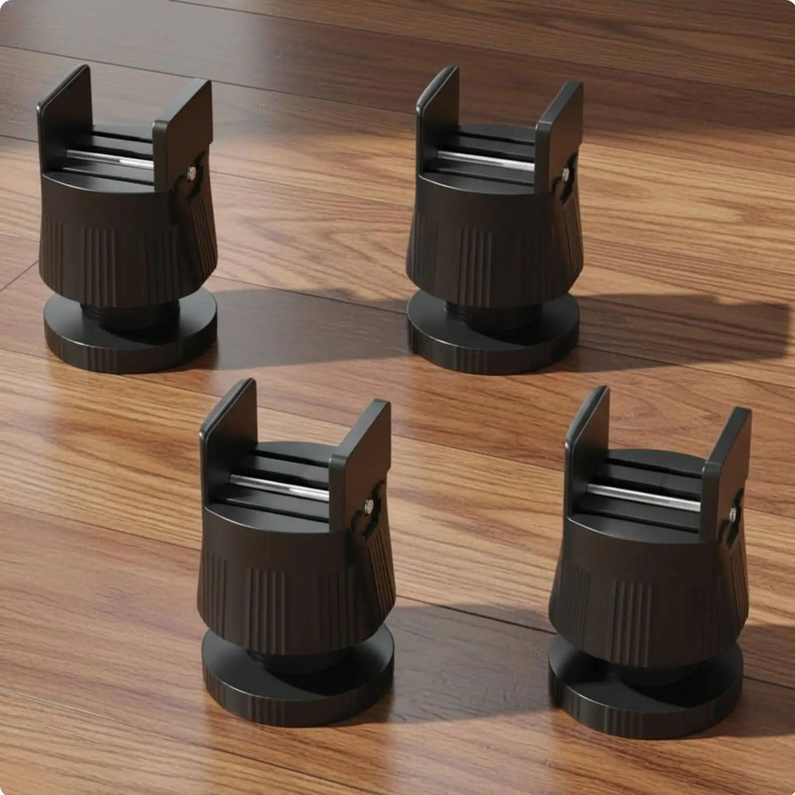 Almohadillas antiruido ajustables para patas de muebles, gatos y perros