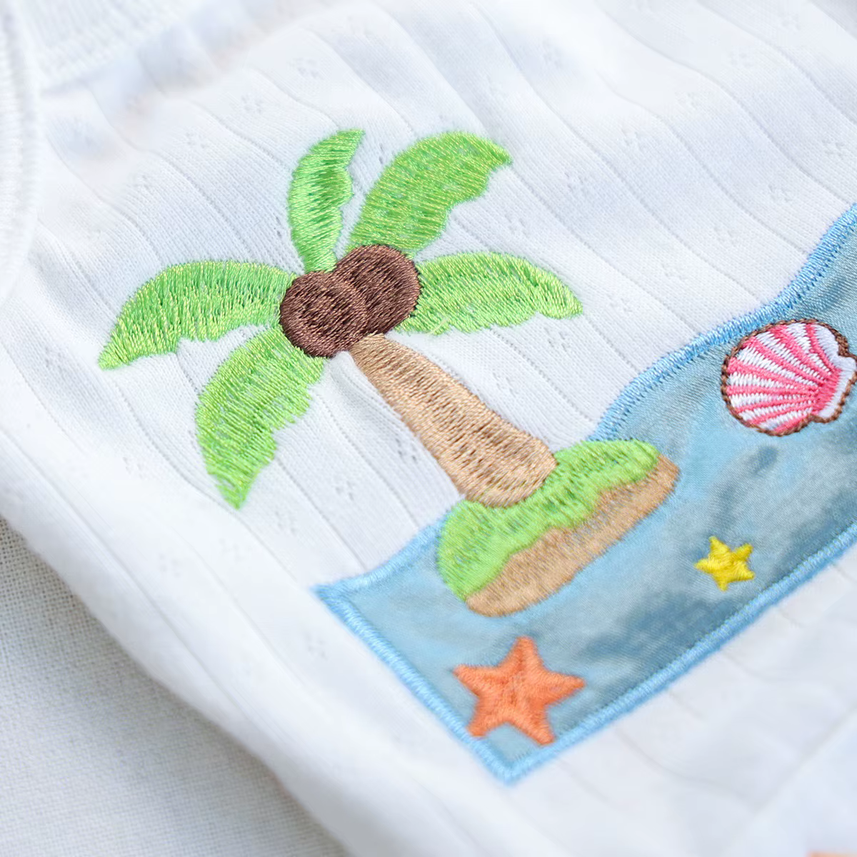 Chaleco verano perro pequeño y mediano – Diseño con palma - imagen 5