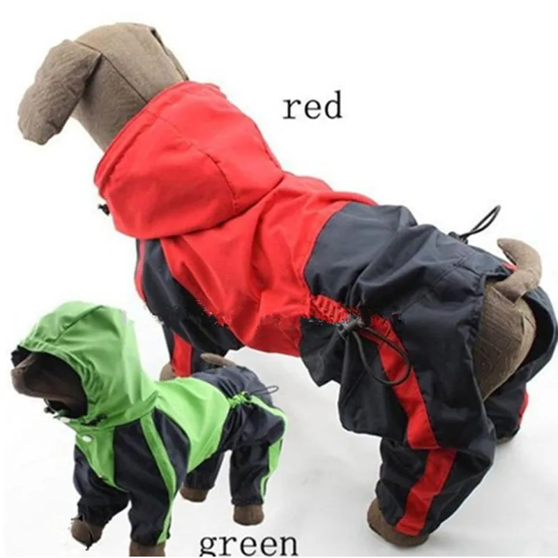 Impermeable con capucha para perros pequeños y cachorros - imagen 4