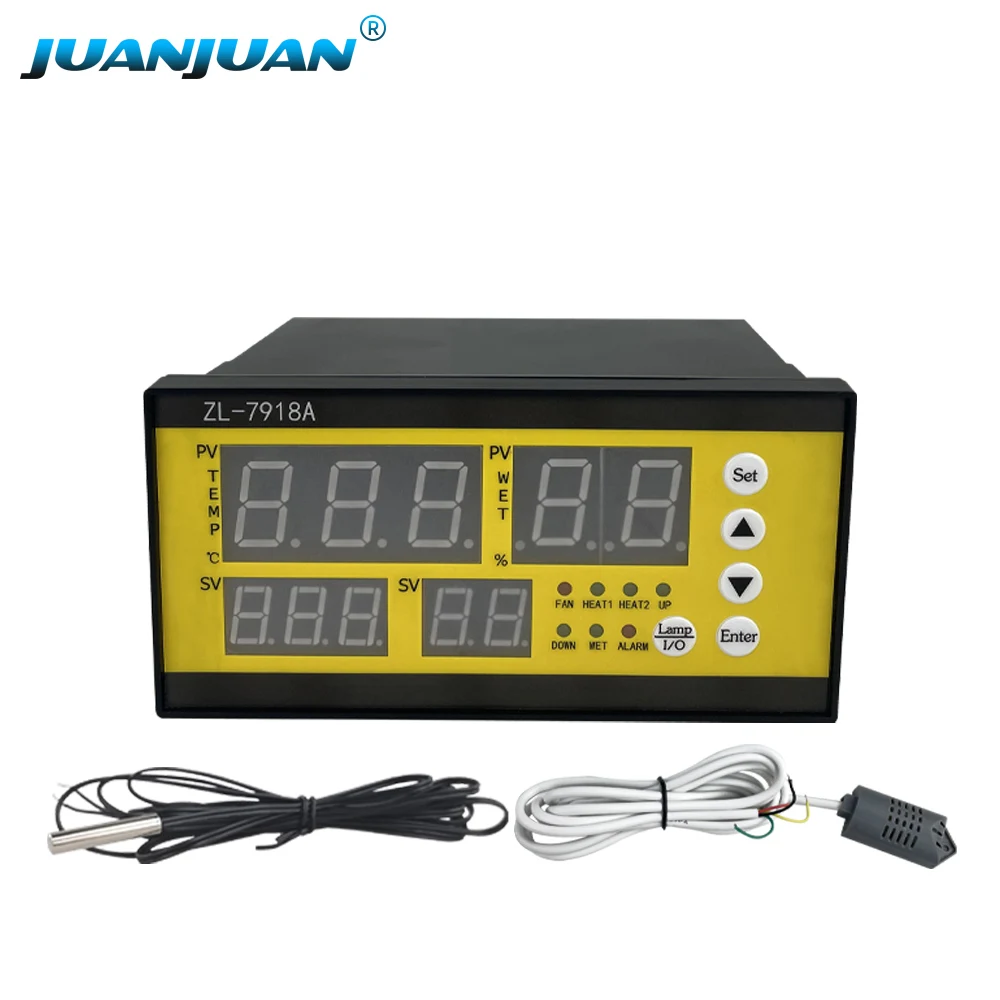 Controlador de temperatura y humedad para incubadora de huevos - imagen 5