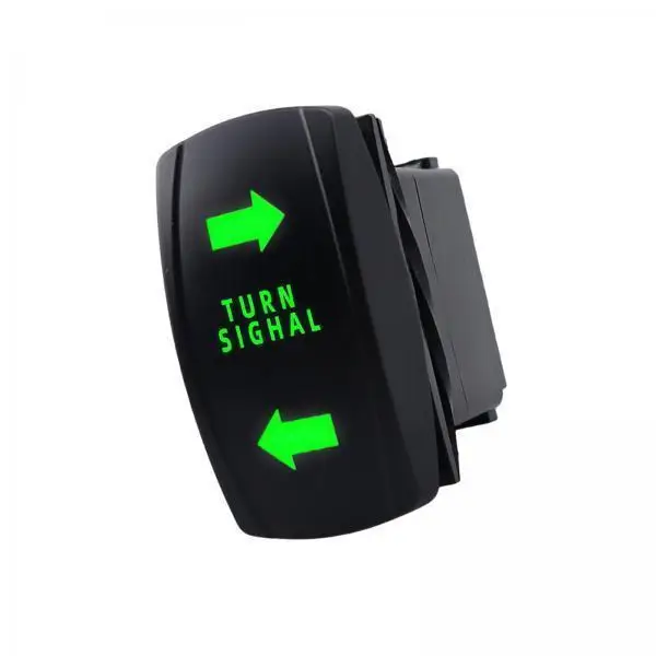 Interruptor de giro basculante para vehículos 12V – señal de dirección - imagen 3