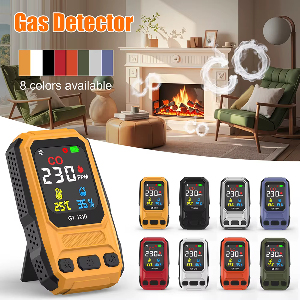 Detector Portátil de Monóxido de Carbono 3 en 1 para Hogar con Mascotas - imagen 3
