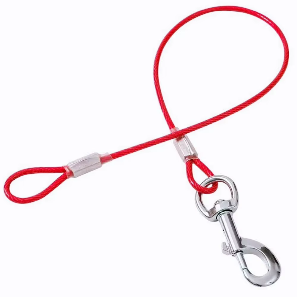 Correa extensible resistente a mordidas para perros – Acero inoxidable - imagen 4