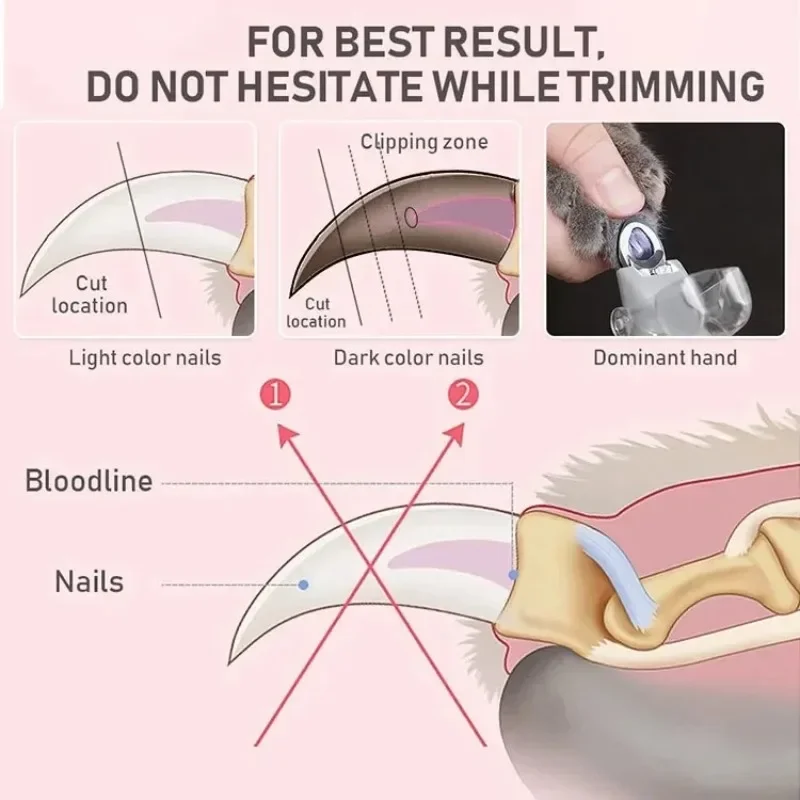 Cortaúñas de acero inoxidable para un corte limpio