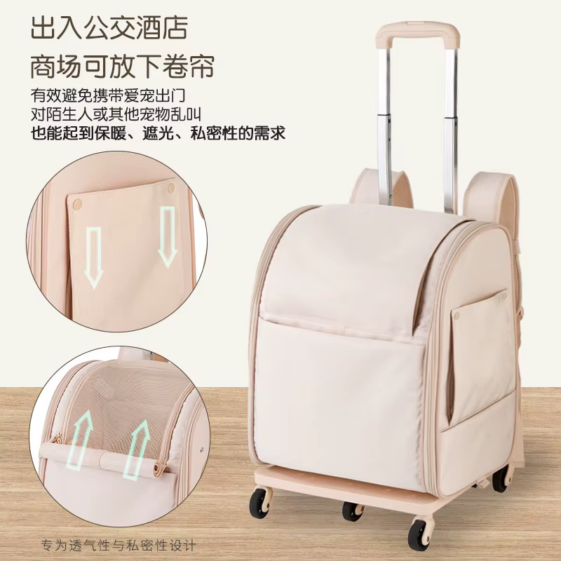 Bolsa de transporte impermeable para gatos y perros plegable - imagen 5