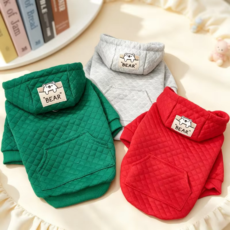Sudadera sólida para perros y gatos – Jersey cómodo de otoño - imagen 2