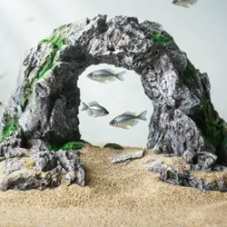 Decoración acuario roca rugosa: refugio realista para peces